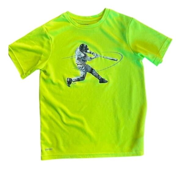 Boys Size 8 Shirt Bundle – Marvel Avengers Sweater + Neon Baseball Tee - Picture 4 of 8